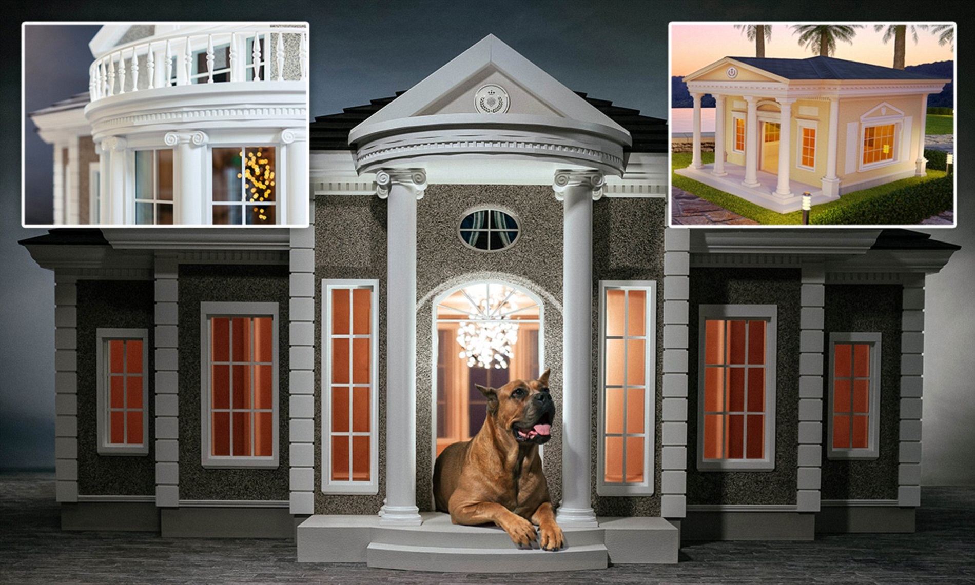 LUXURY DOG HOUSES