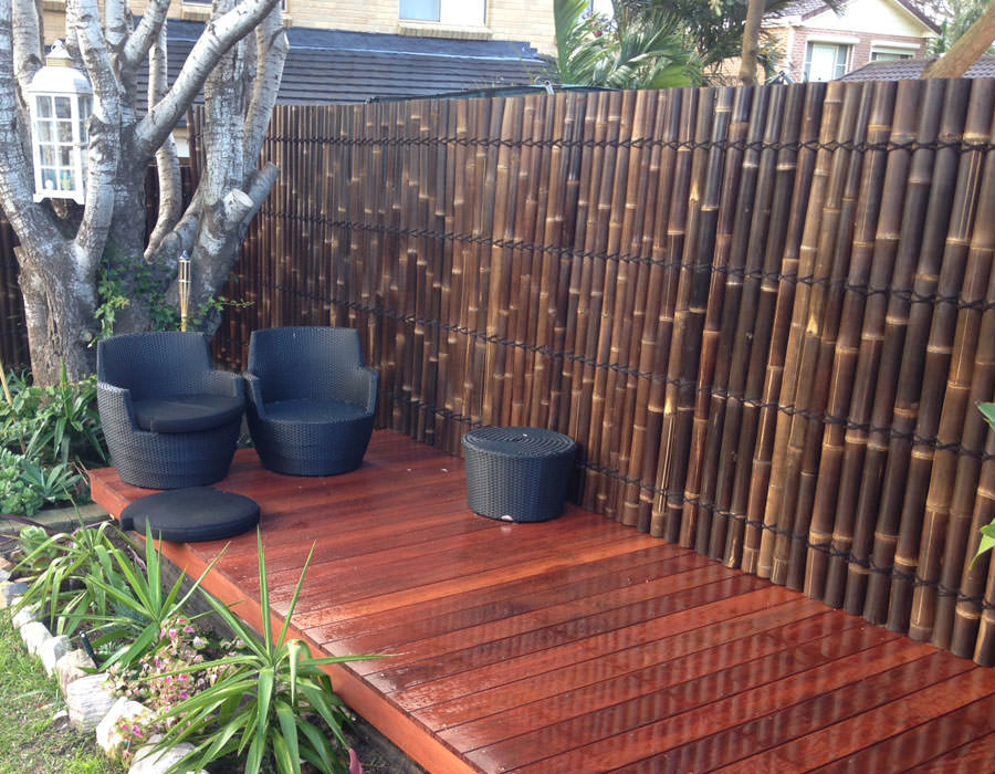 2m bamboo fencing