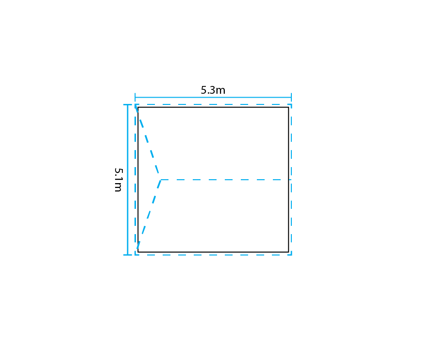 Paperbark - 5.1m x 5.3m