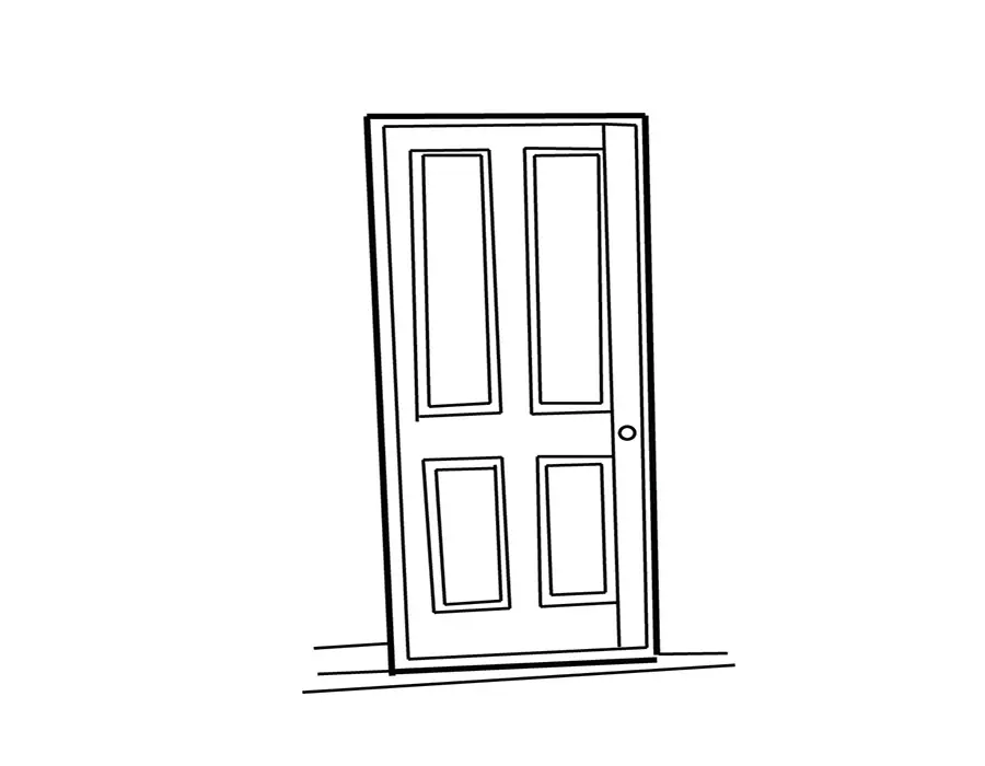 solid-house-door